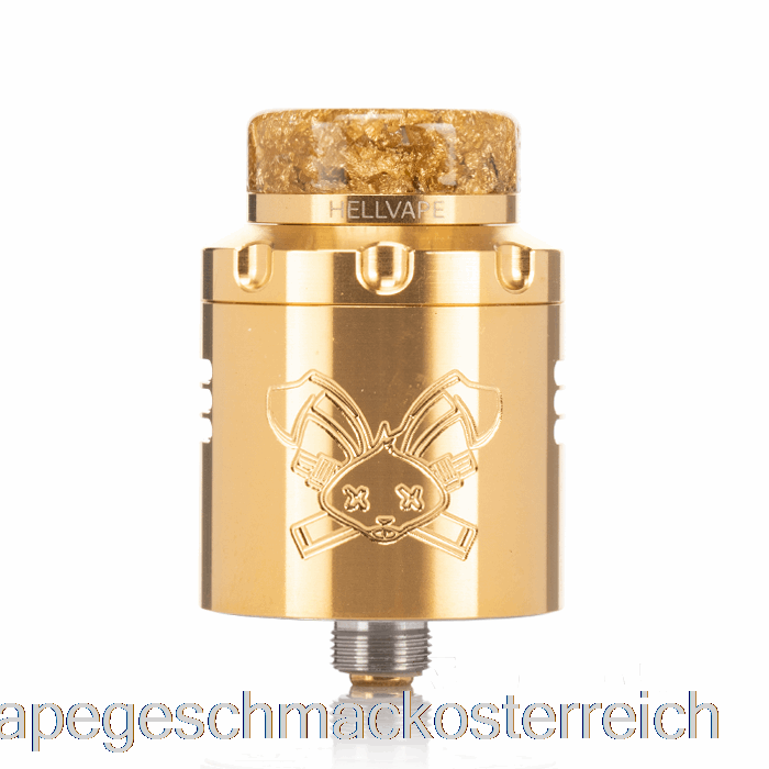 Hellvape Dead Rabbit V3 24mm RDA Gold Vape Geschmack
